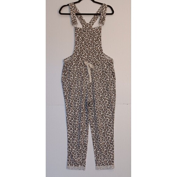 Cato Athleisure Animal Print Overall Soft Polyester Blend Size M - Picture 1 of 7